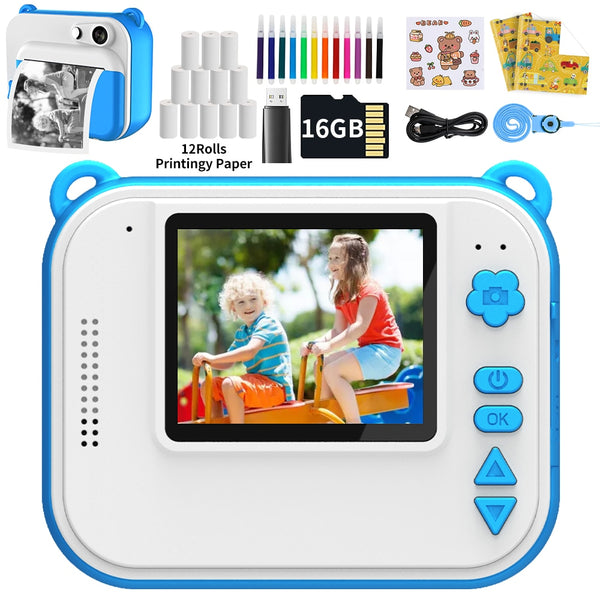 Instant Print Camera for Kids